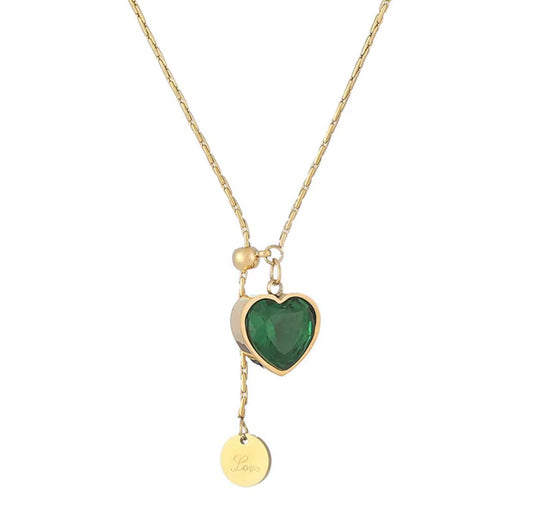 Emerald Geen Necklace