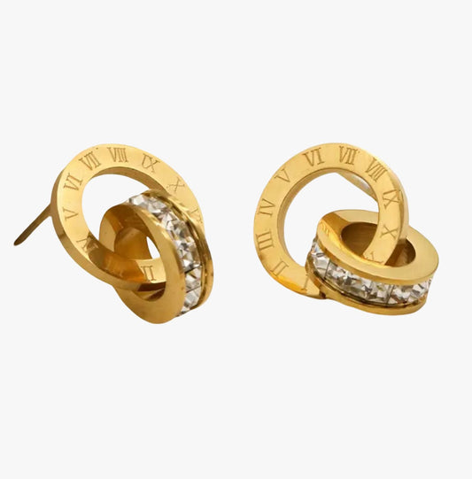Roman Numerical Earrings