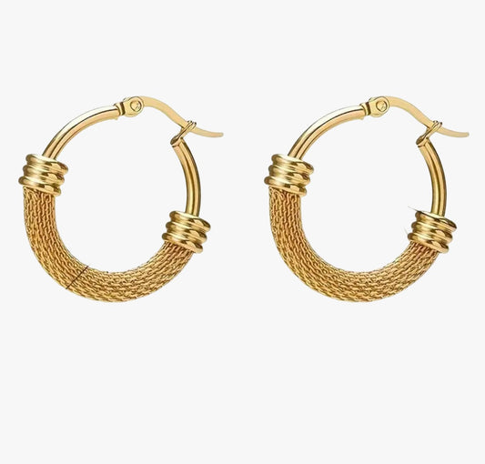 Vintage Round Earrings